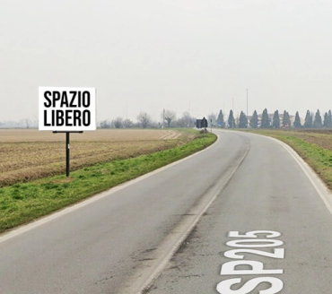 Affissione codice 100255 2,50x2 - SP205 Siziano Pavia(Lombardia)