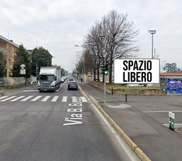 Affissione codice 100482 6x3 - Via Buozzi Rozzano Milano(Lombardia)