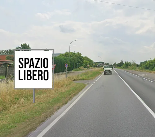 Cartello pubblicitario a Ozzero - codice 100075 3x3 - SS 494, Ozzero - Milano