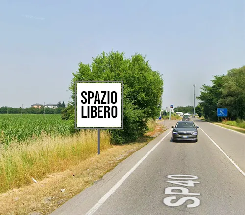 Affissione codice 100153 3x3 - SP40 San Giuliano Milanese, Milano