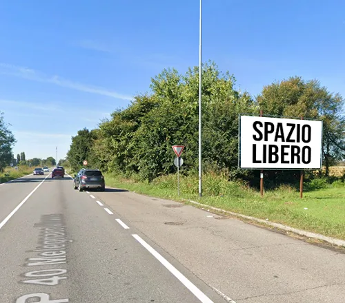 Affissione codice 100162 6x3 - Sp 40 Melegnano Binasco Carpiano, Milano