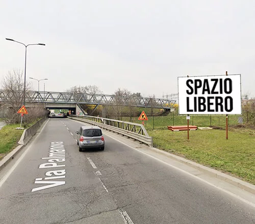Cartello pubblicitario a Milano - codice 100192 4,50x3 - Via Palmanova, Milano - Milano
