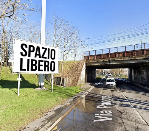 Affissione codice 100193 4,50x3 - Via Padova Milano, Milano