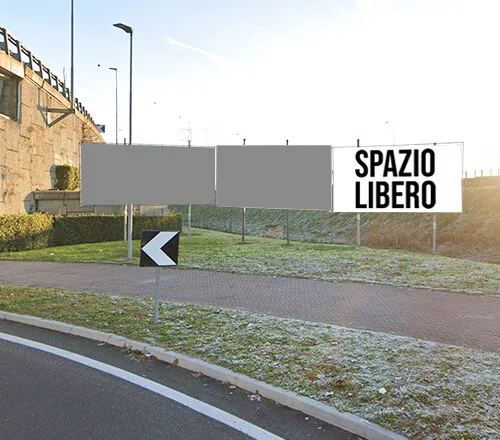 Affissione codice 100198 6x3 - Via G. Di Vittorio Rozzano, Milano