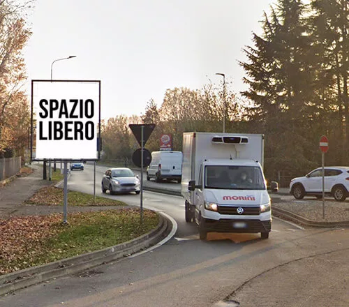 Affissione codice 100208 2x2,50 - Via G. Mazzocchi Rozzano, Milano