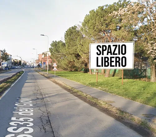 Affissione codice 100213 4,50x3 - SS35 dei Giovi Rozzano, Milano