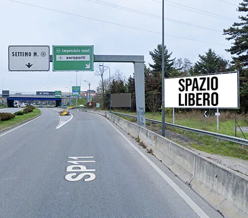 Affissione codice 100243 6x3 - SP11 Via Novara Settimo Milanese, Milano