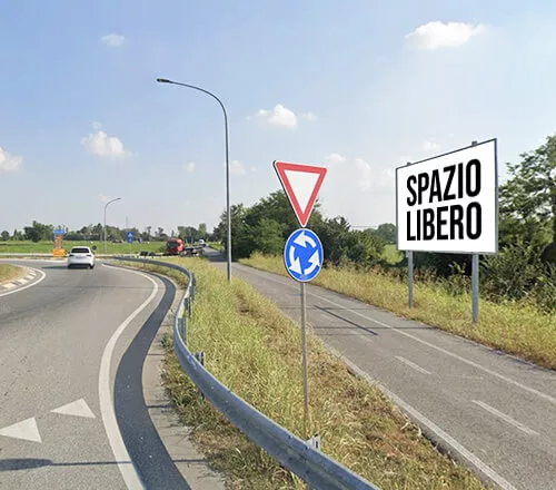 Cartello pubblicitario a Spino d'Adda - codice 100248 4,50x3 - SP1, Spino d'Adda - Cremona