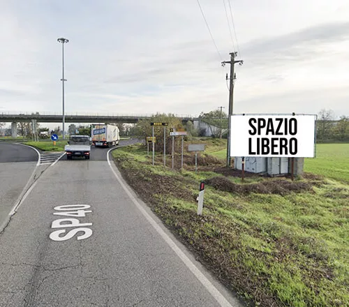 Affissione codice 100253 6x3 - SP40 Binasco Meleg. Carpiano, Milano