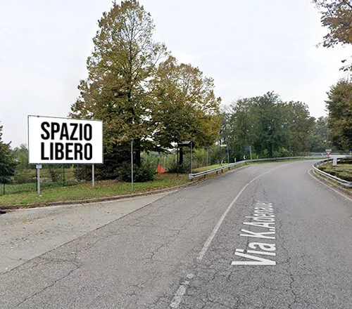 Cartello pubblicitario a San Donato Milanese - codice 100281 4x3 - Via Konrad Adenauer, San Donato Milanese - Milano