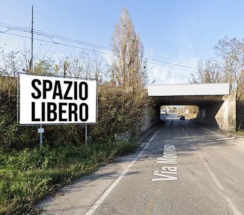 Cartello pubblicitario a Cremona - codice 100292 6x3 - SP10 Via Monviso, Cremona - Cremona