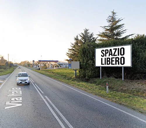 Affissione codice 100298 4,50x3 - SP2 Via Italia Busnago, Monza e Brianza