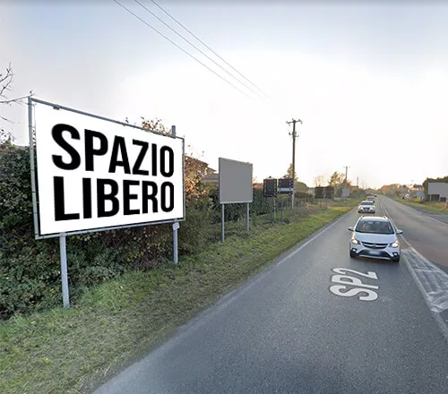 Affissione codice 100299 4,50x3 - SP2 Via Italia Busnago, Monza e Brianza