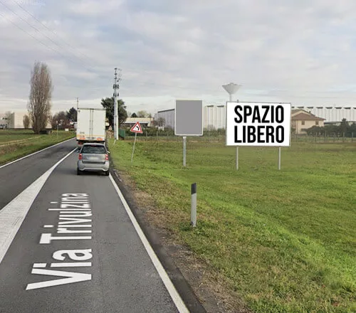 Affissione codice 100307 4,50x3 - Via Trivulzina Agrate Brianza, Monza e Brianza