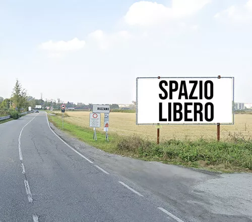 Affissione codice 100314 6x3 - SP122 Basiglio, Milano