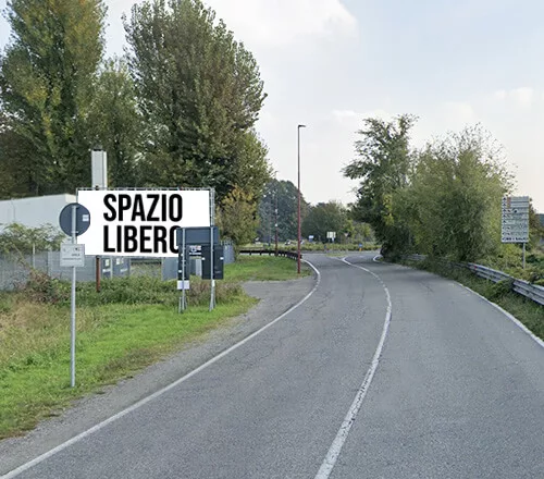 Affissione codice 100315 6x3 - SP122 Basiglio, Milano