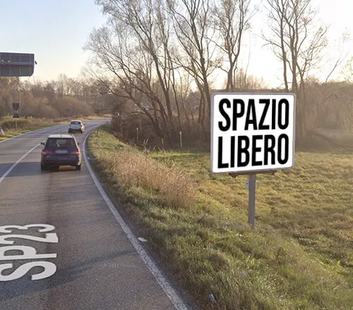 Affissione codice 100329 2,50x2 - SP23 Olgiate Comasco, Como