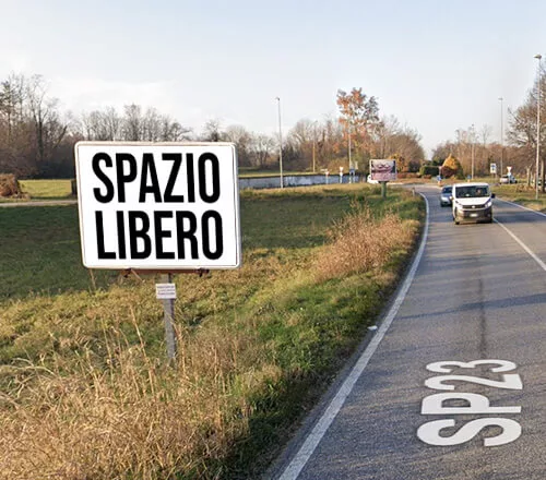 Affissione codice 100330 2,50x2 - SP23 Olgiate Comasco, Como