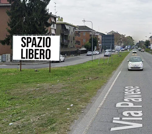 Affissione codice 100371 6x3 - SS35 Via Pavese Rozzano, Milano