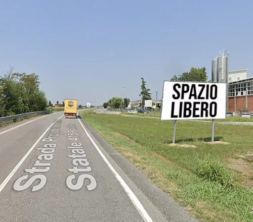 Cartello pubblicitario a Madignano - codice 100397 6x3 - SP415, Madignano - Cremona