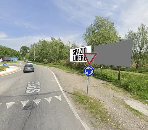 Cartello pubblicitario a Vernate - codice 100416 6x3 - SP33, Vernate - Milano