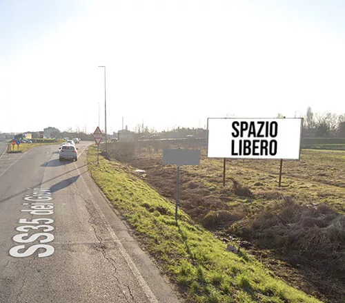 Affissione codice 100420 6x3 - SS35 dei Giovi Binasco, Milano