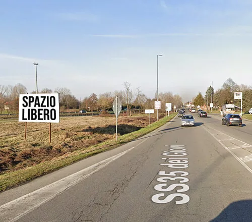 Affissione codice 100421 6x3 - SS35 dei Giovi Binasco, Milano