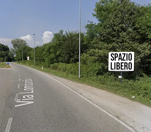 Affissione codice 100448 2,50x2 - SP23 Via Lombardia Faloppio, Como
