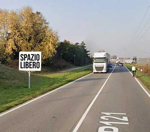 Affissione codice 100467 2,50x2 - SP121 Cernusco sul Naviglio, Milano