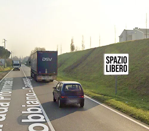 Affissione codice 100468 2,50x2 - SP121 Cernusco sul Naviglio, Milano
