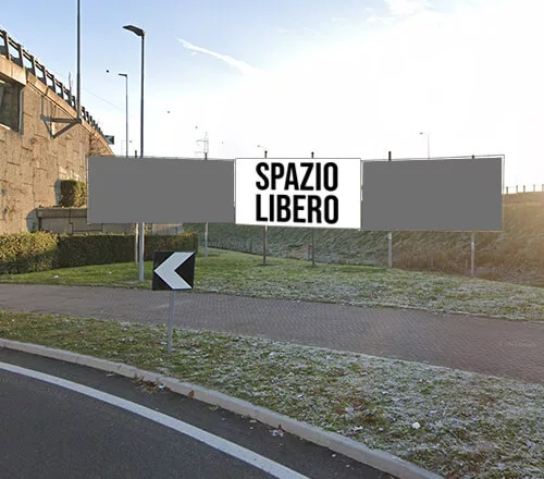 Affissione codice 100472 6x3 - Via G. Di Vittorio Rozzano, Milano