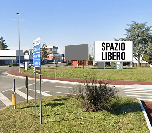Affissione codice 100515 6x3 - Via Resistenza/Meucci Buccinasco, Milano