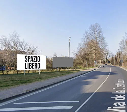 Affissione codice 100516 6x3 - Via della Costituzione Buccinasco, Milano