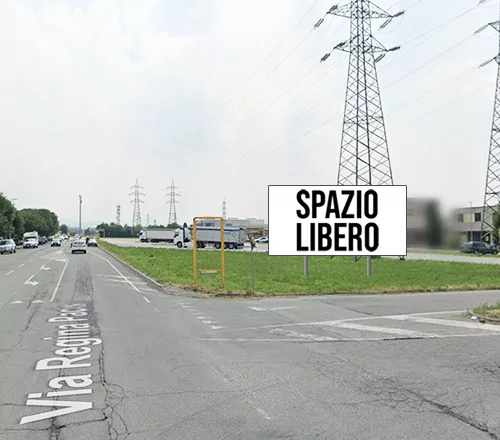 Affissione codice 100521 6x3 - Via Regina Pacis Sassuolo, Modena