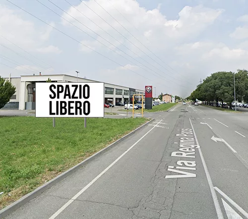 Affissione codice 100522 6x3 - Via Regina Pacis Sassuolo, Modena