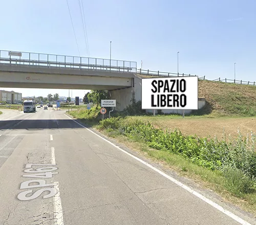 Affissione codice 100525 6x3 - SP467 Sassuolo, Modena