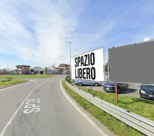 Affissione codice 100546 6x3 - SP39 Melegnano, Milano