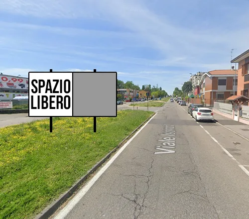 Affissione codice 100579 3x3 - Viale Isonzo Rozzano, Milano