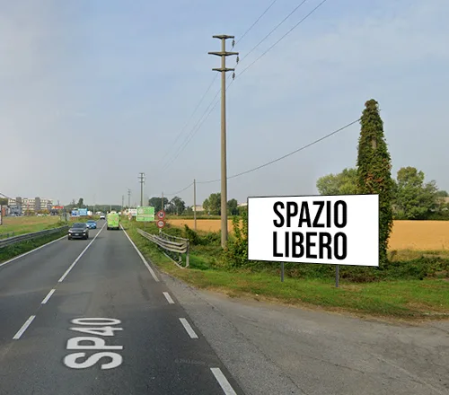 Affissione codice 100600 6x3 - SP40 Lacchiarella, Milano